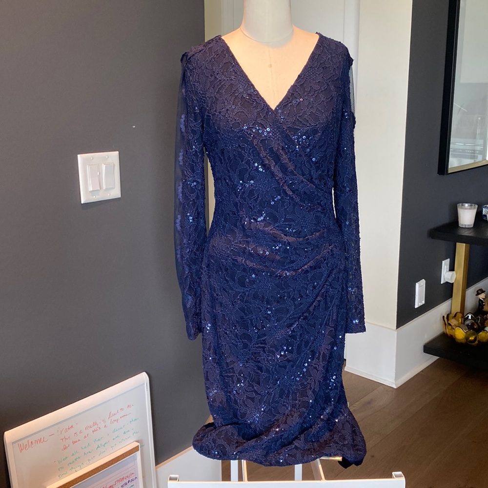 Lauren by Ralph Lauren Navy dress